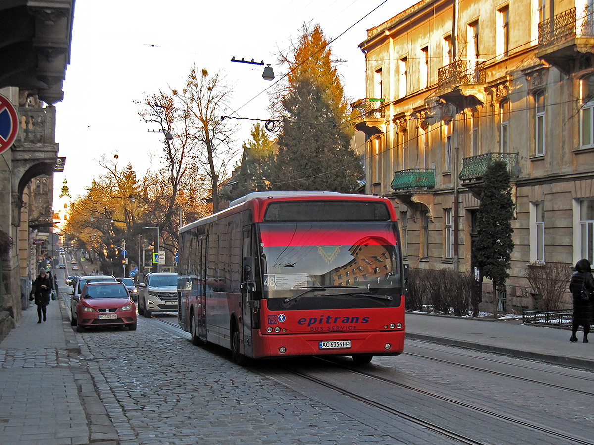 Львовская область, VDL Berkhof Ambassador 200 № 758