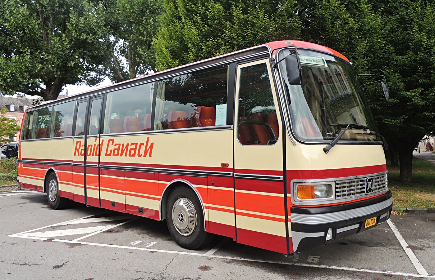 Люксембург, Setra S213H № BU 104