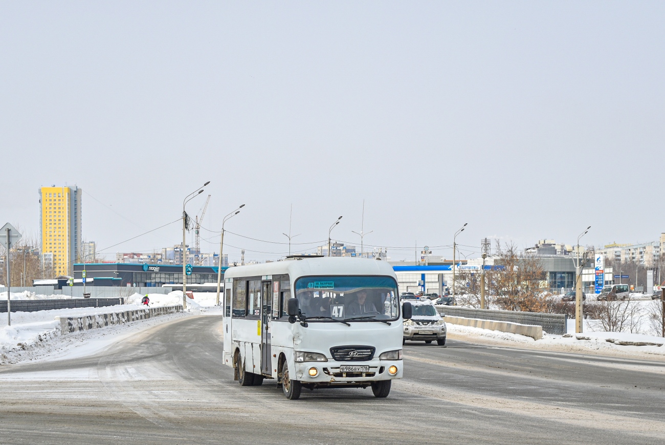 Алтайский край, Hyundai County LWB C09 (ТагАЗ) № В 986 ВУ 178