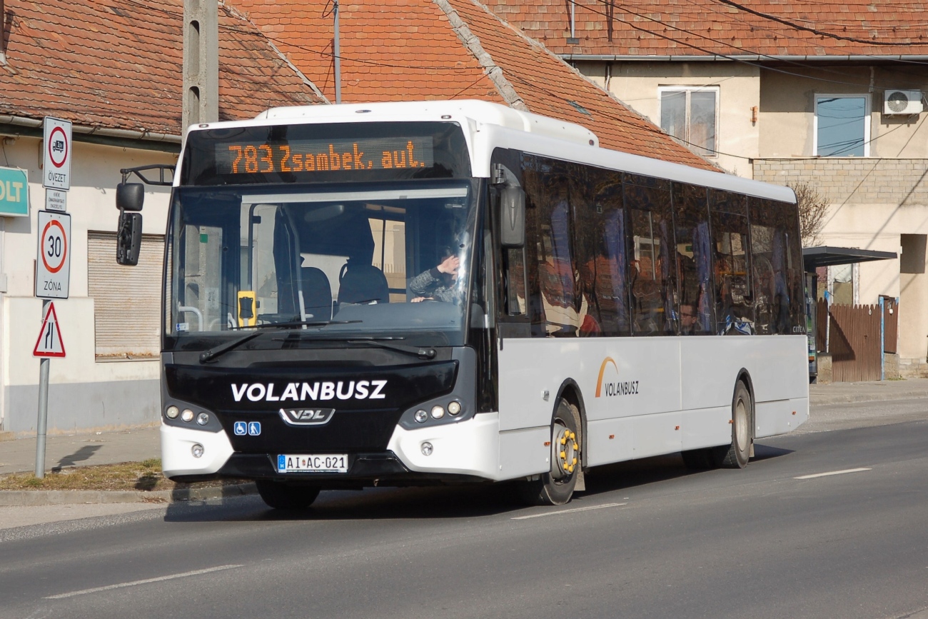 Венгрия, VDL Citea LLE-120.225 № AI AC-021