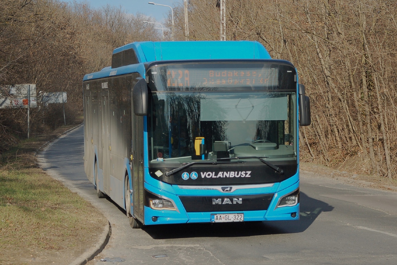 Венгрия, MAN 12C Lion's City 12 G NL320 № AA GL-322
