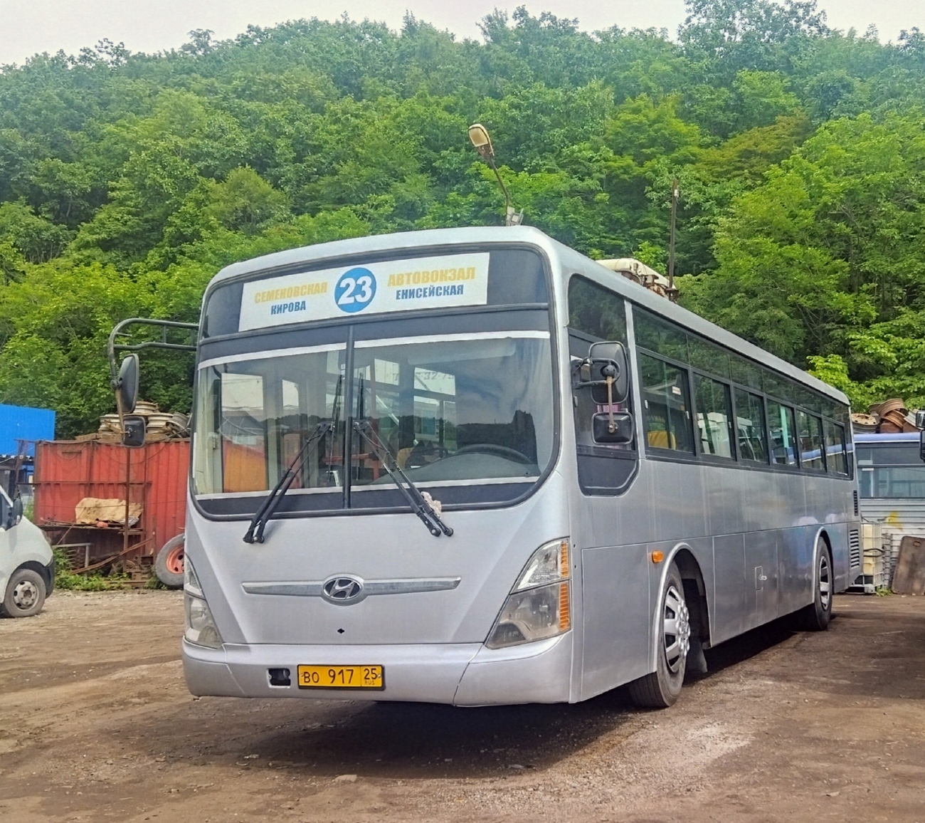 Приморский край, Hyundai New Super AeroCity 1F/L № ВО 917 25