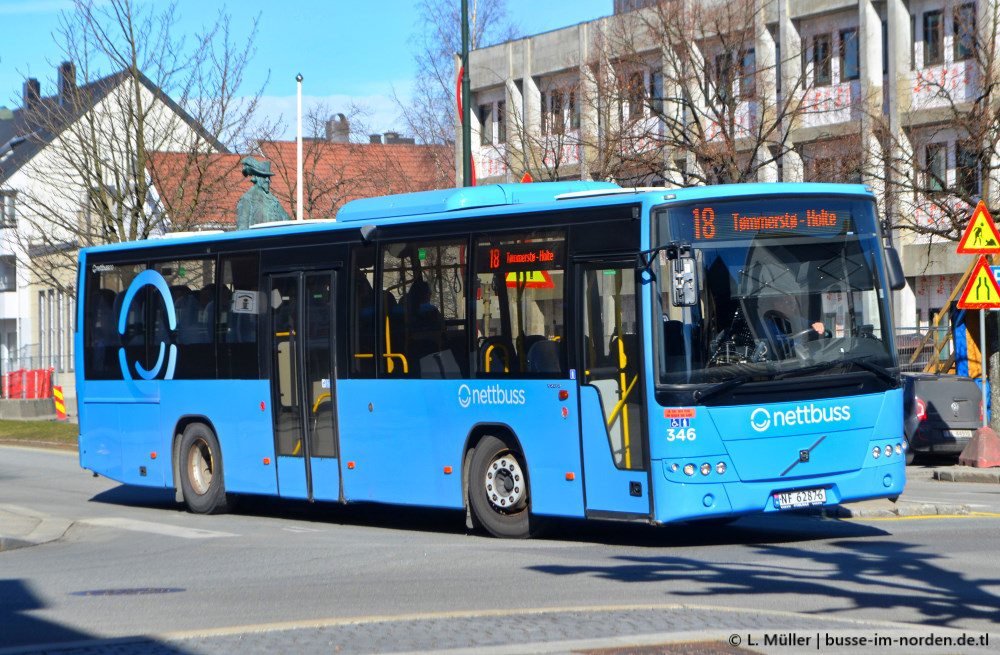 Норвегия, Volvo 8700LE № 48346