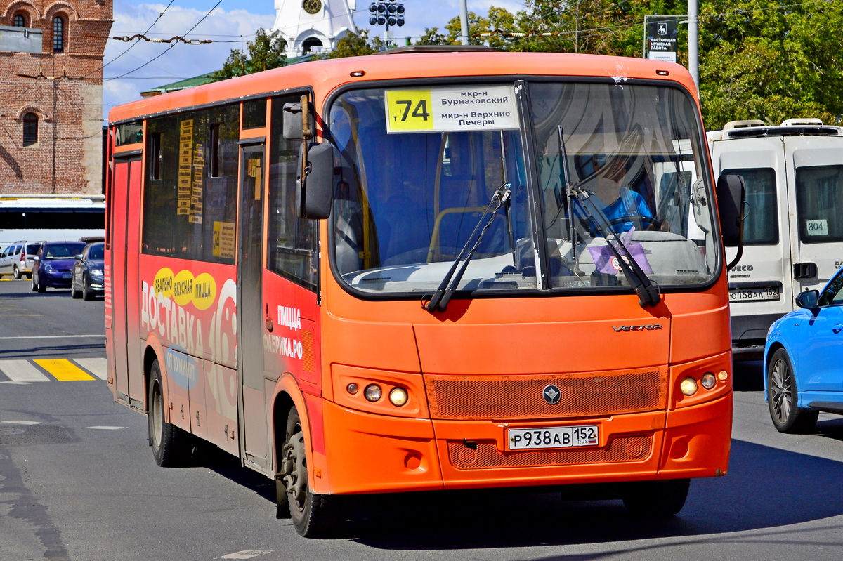 Нижегородская область, ПАЗ-320414-04 "Вектор" № Р 938 АВ 152