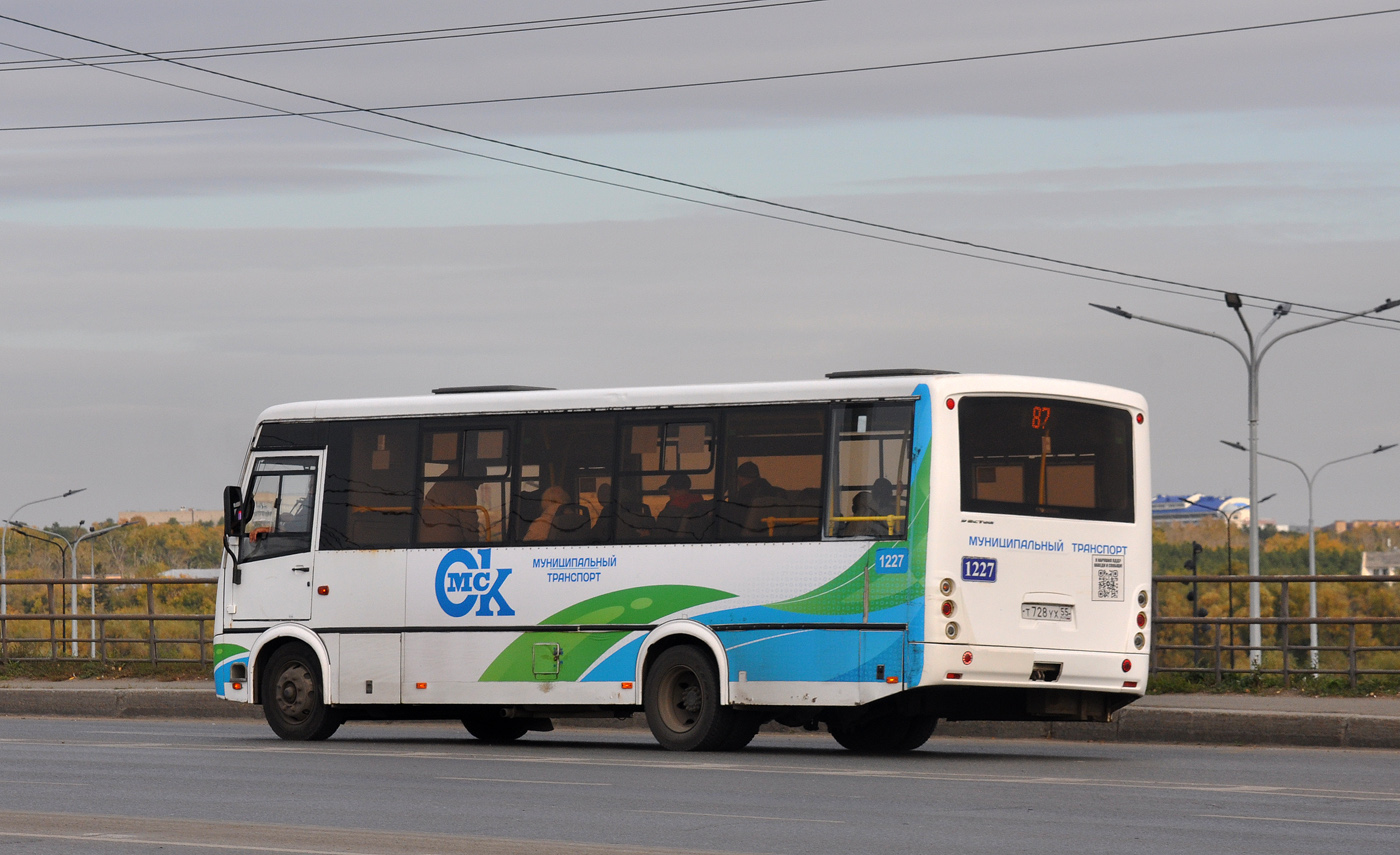 Омская область, ПАЗ-320414-04 "Вектор" (1-2) № 1227