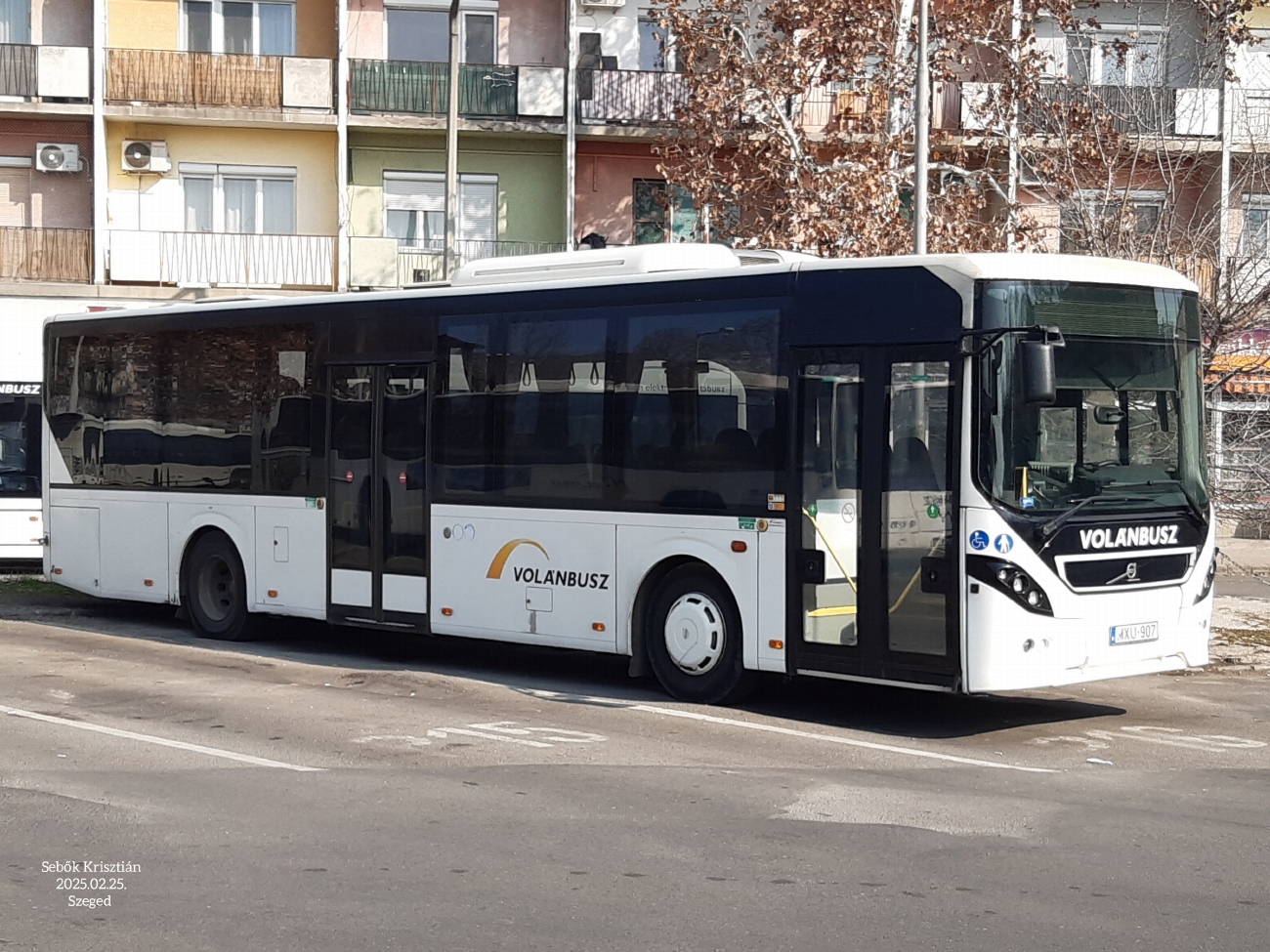 Венгрия, Volvo 8900LE № MXU-907