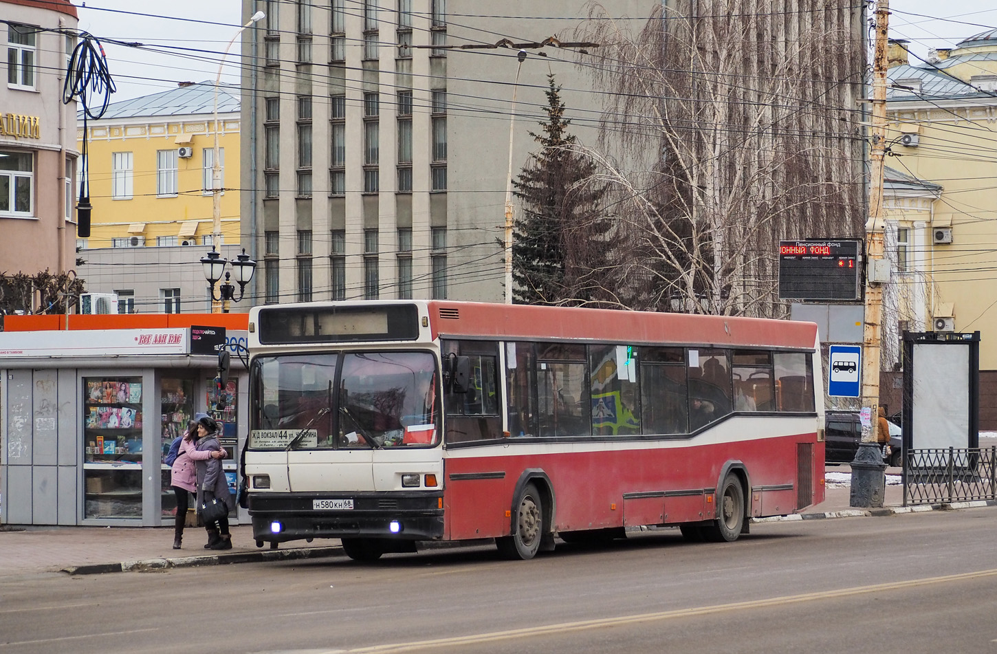 Тамбовская область, МАЗ-104.021 (81 ЦИБ) № Н 580 КН 68