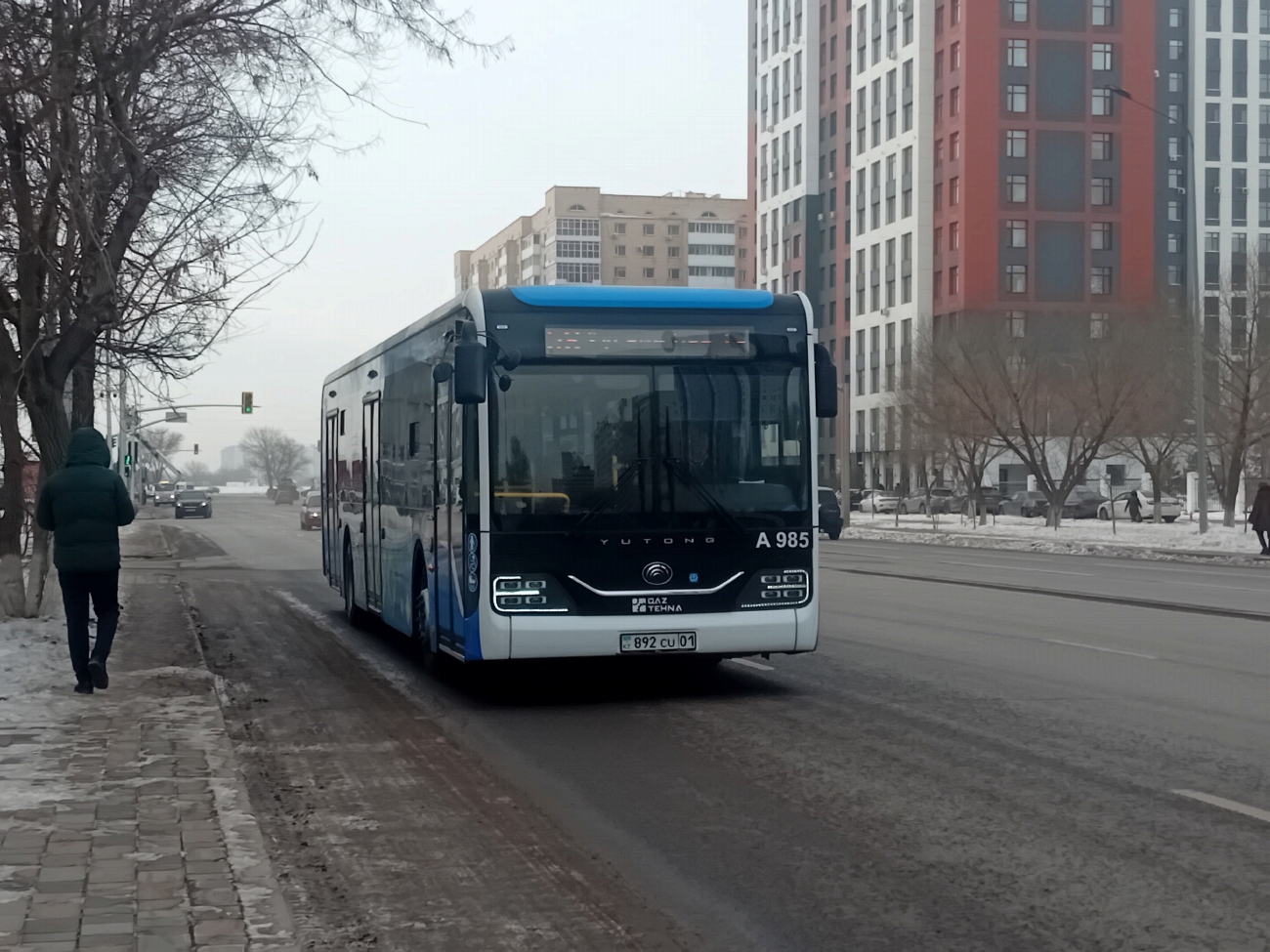 Астана, Yutong ZK6128HG (QazTehna) № A985