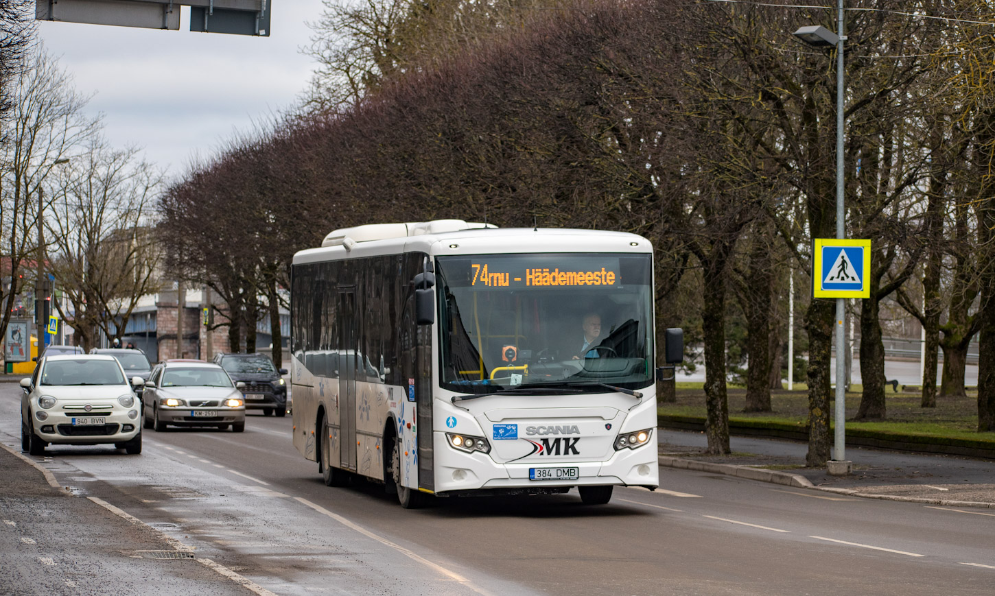 Эстония, Scania Citywide LE Suburban № 384 DMB