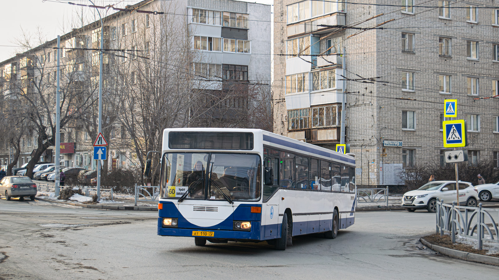 Свердловская область, Mercedes-Benz O405N № АТ 110 72