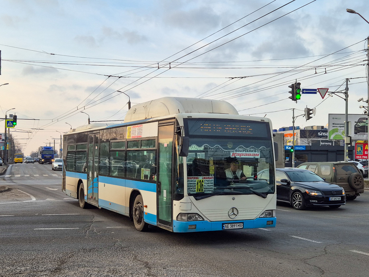 Днепропетровская область, Mercedes-Benz O530 Citaro CNG № AE 3891 MX