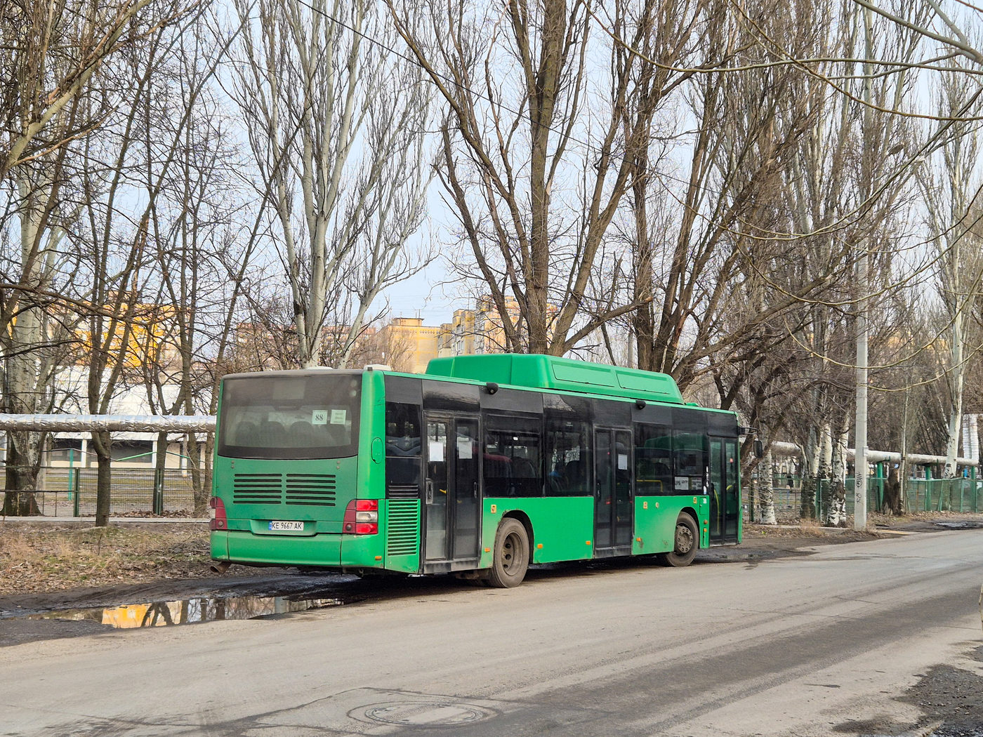 Днепропетровская область, MAN A21 Lion's City NL313 CNG № 38