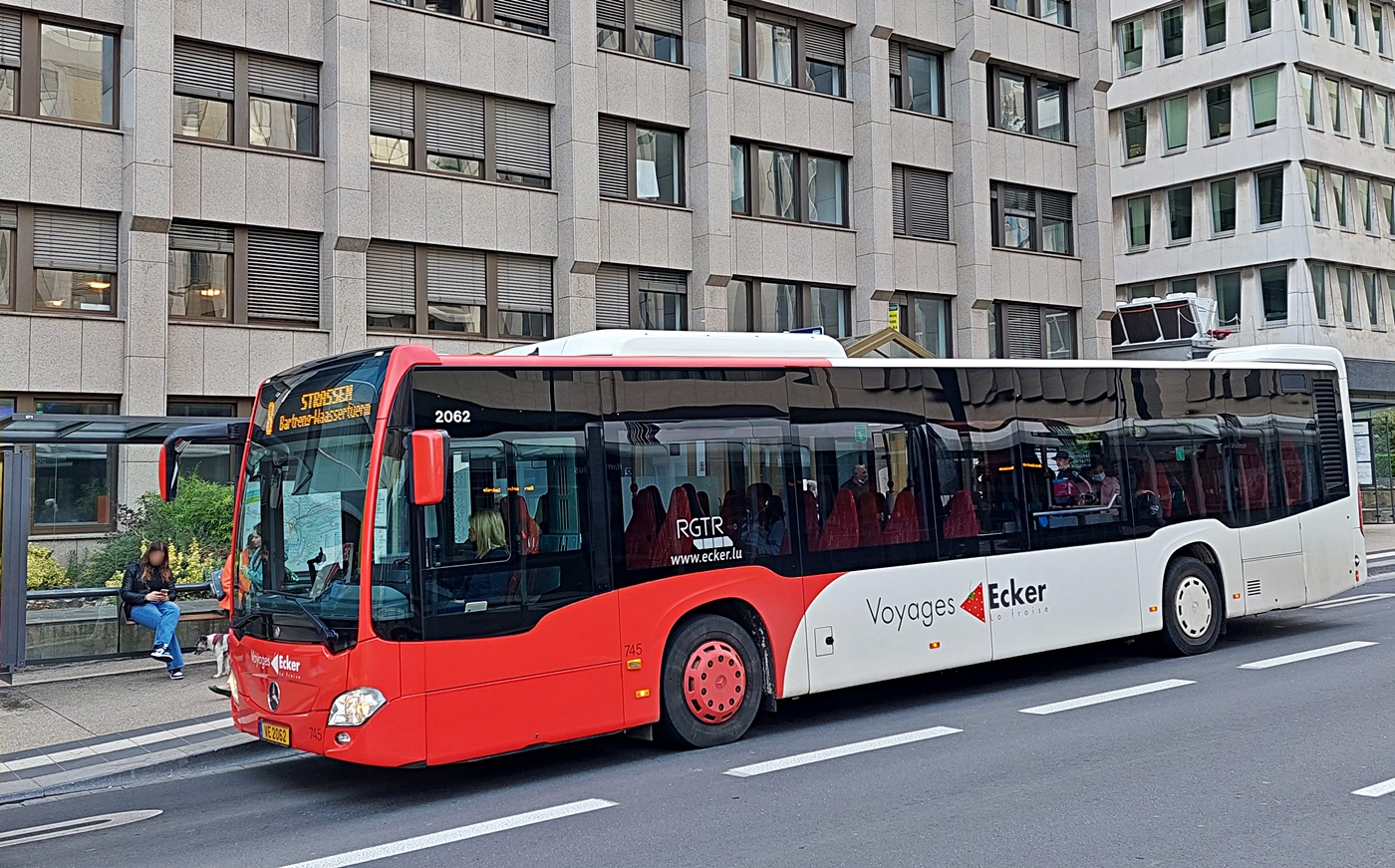 Люксембург, Mercedes-Benz Citaro C2 Ü № 745
