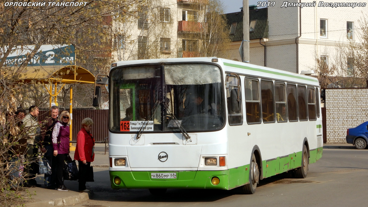 Орловская область, ЛиАЗ-5256.35 № Н 860 МР 68