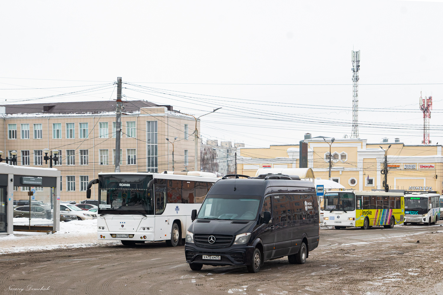 Омская область, Луидор-223602 (MB Sprinter) № Х 415 ХМ 55