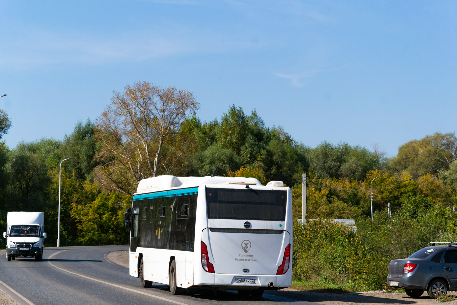 Башкортостан, Lotos-105C02 № В 458 ТУ 702