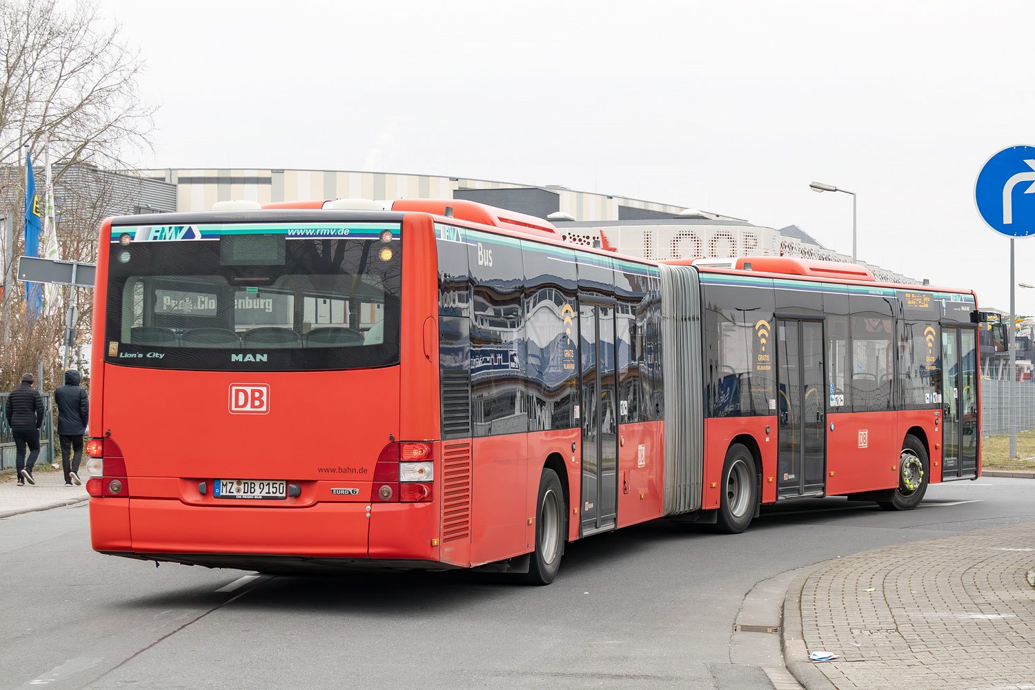 Рейнланд-Пфальц, MAN A23 Lion's City G NG363 № MZ-DB 9150