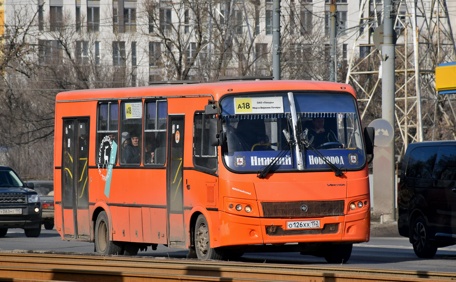 Нижегородская область, ПАЗ-320414-05 "Вектор" № О 126 ХХ 152