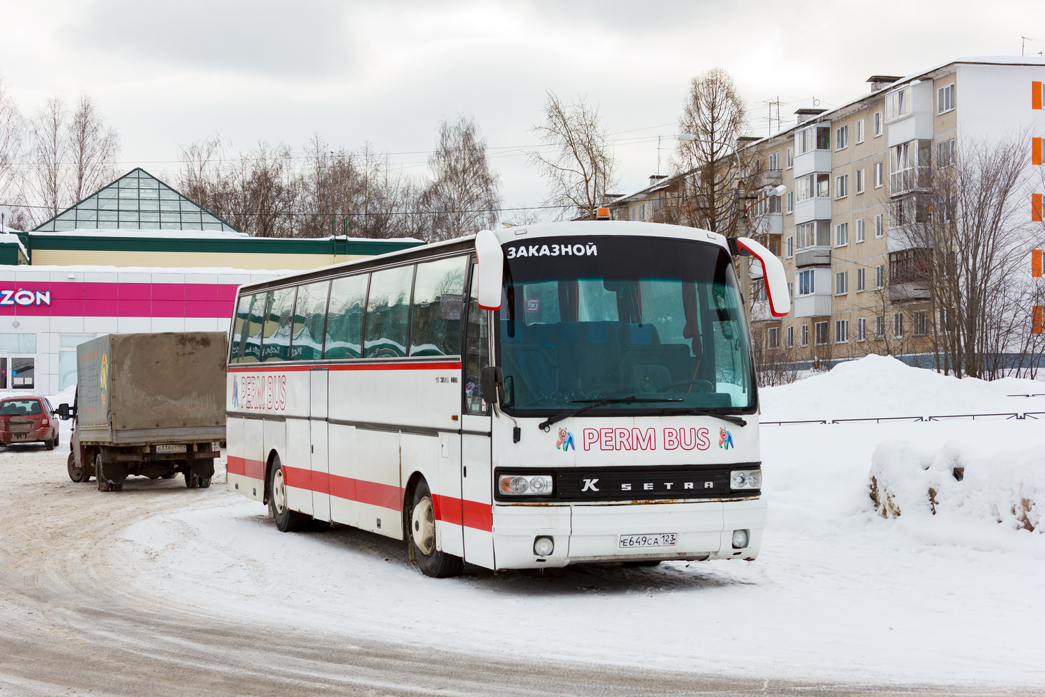 Пермский край, Setra S215HD № Е 649 СА 123