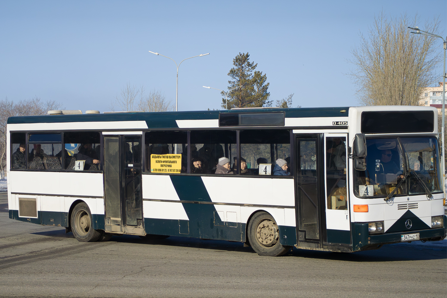 Костанайская область, Mercedes-Benz O405 № 347 PHZ 10