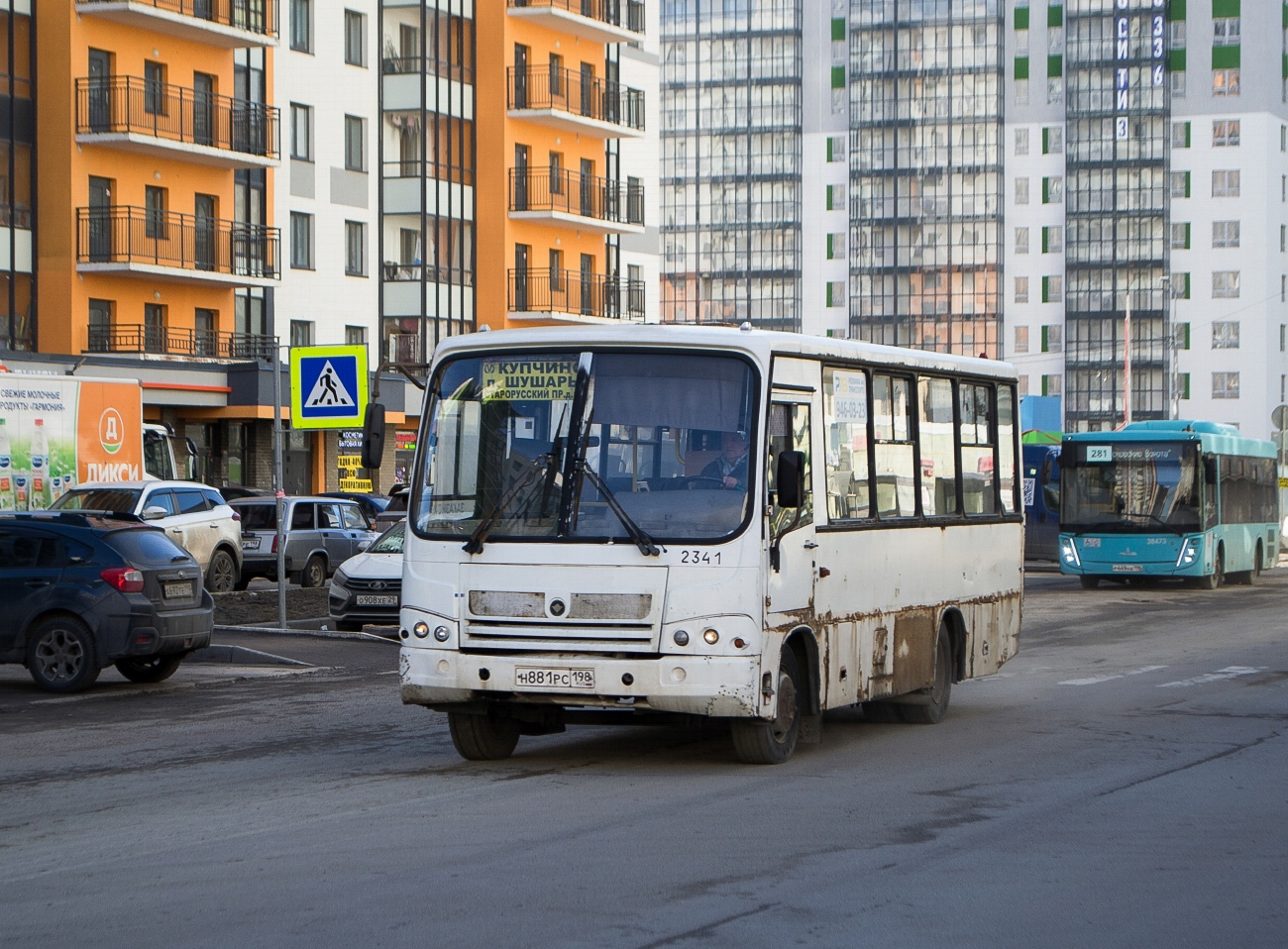 Санкт-Петербург, ПАЗ-320402-05 № Н 881 РС 198