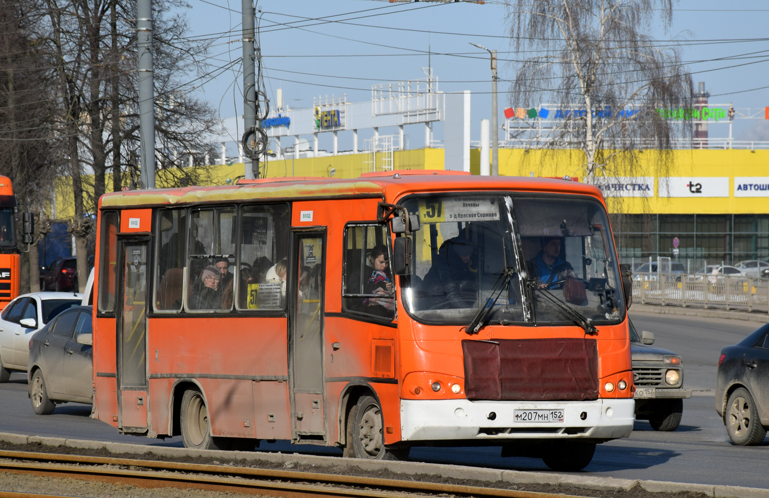 Нижегородская область, ПАЗ-320402-05 № М 207 МН 152