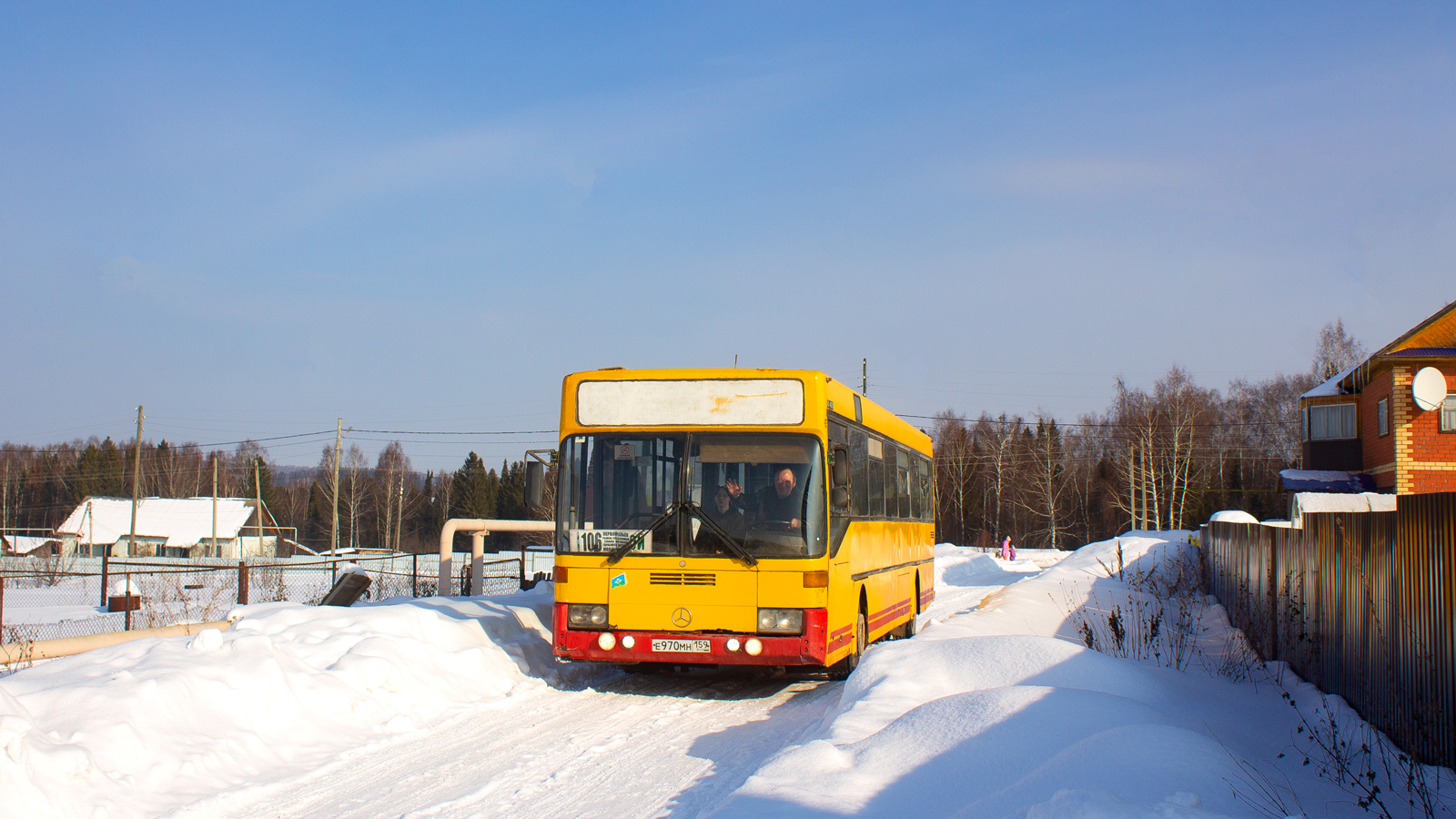 Пермский край, Mercedes-Benz O405 № Е 970 МН 159