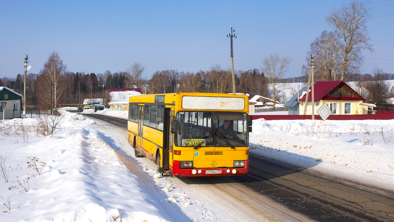 Пермский край, Mercedes-Benz O405 № Е 970 МН 159