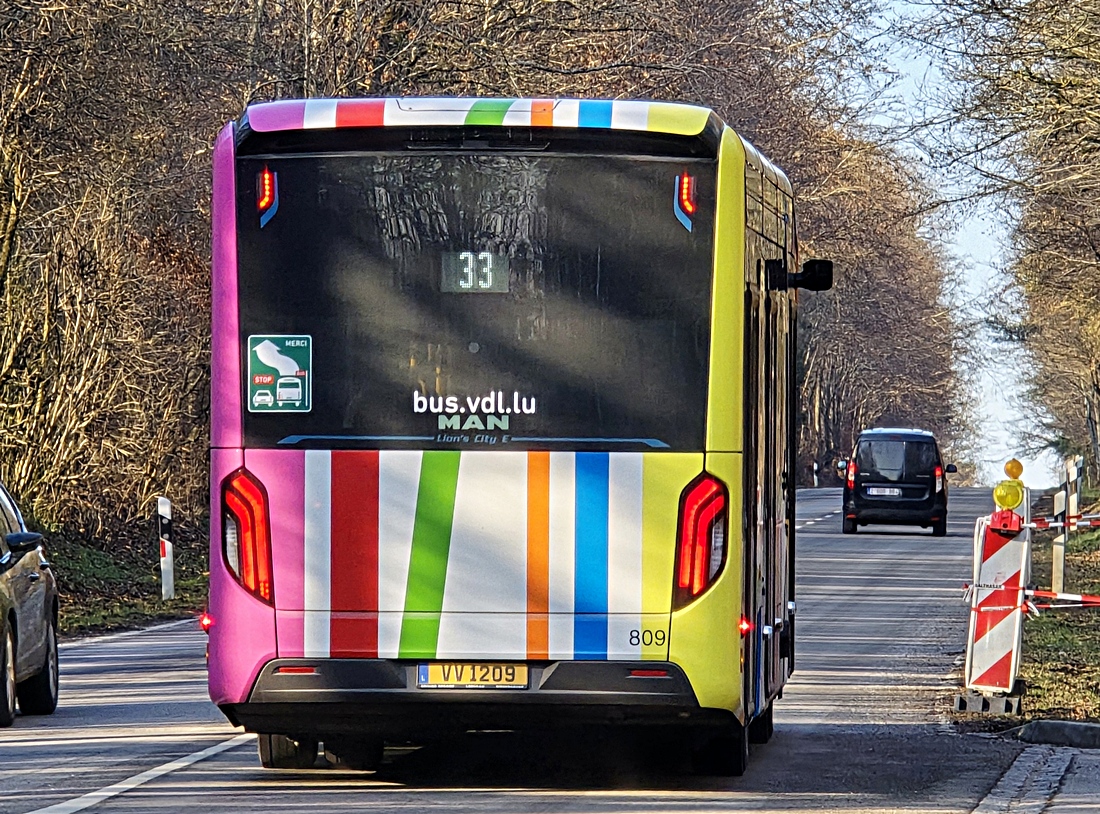 Люксембург, MAN 12C Lion's City 12 E NL326 № 809