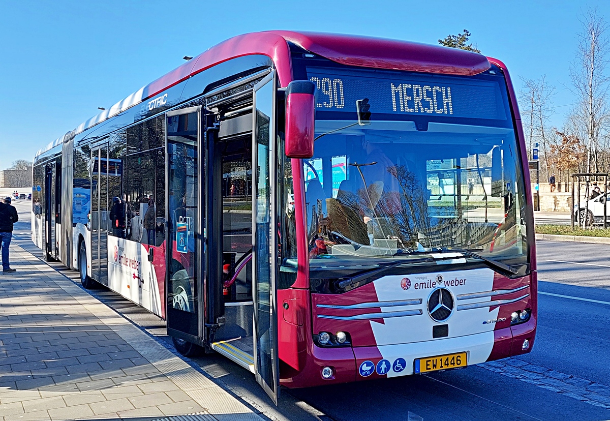 Люксембург, Mercedes-Benz eCitaro G № EW 1446