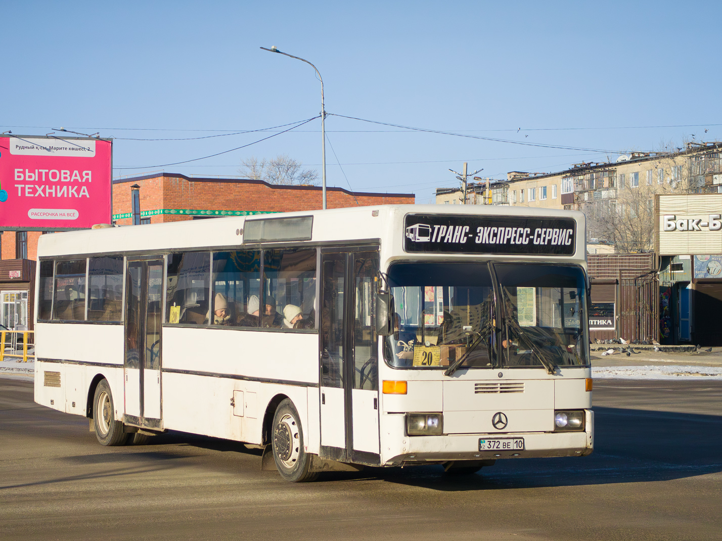 Kostanay province, Mercedes-Benz O405 # 372 BE 10