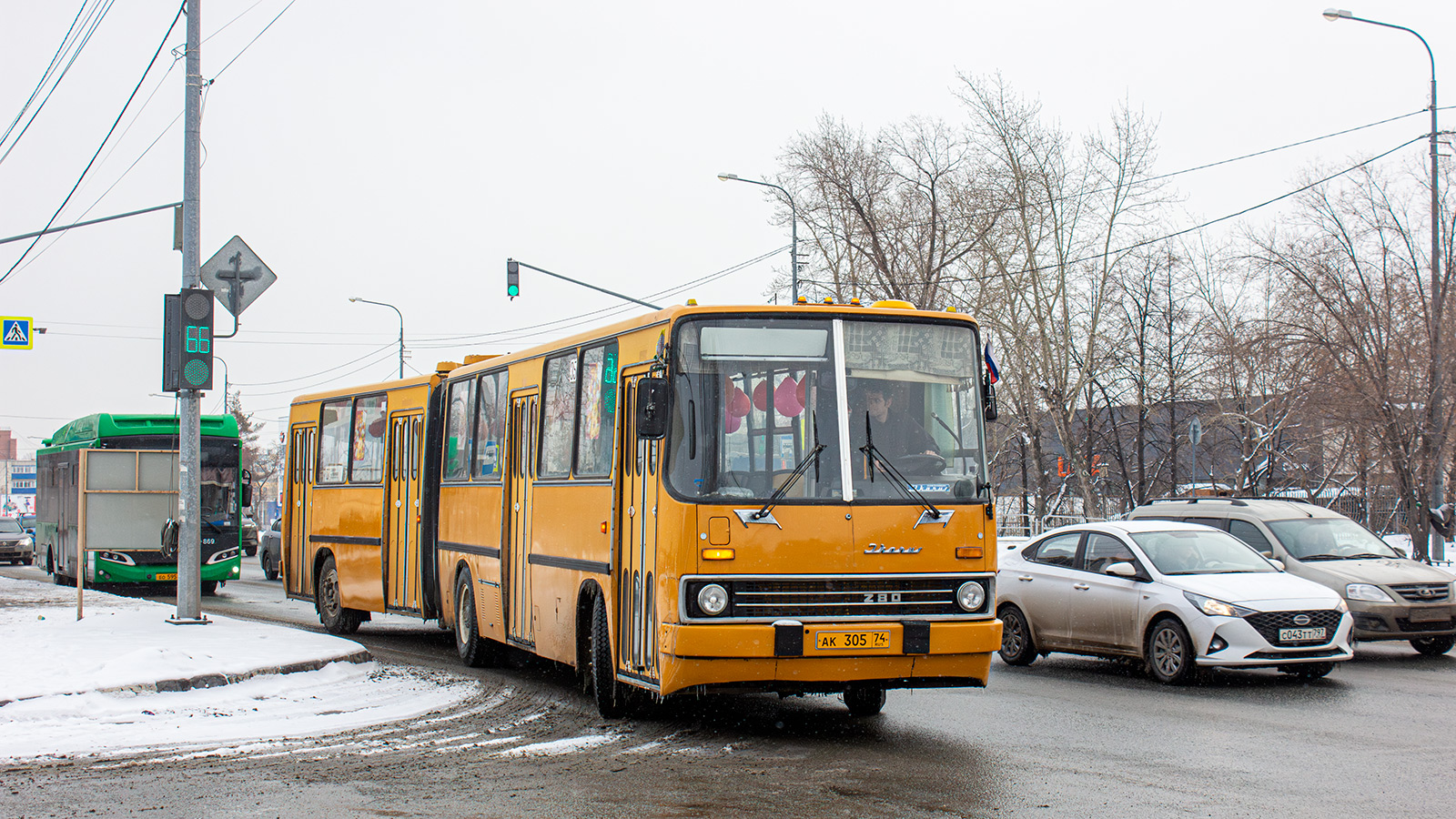 Челябинская область, Ikarus 280.02 № АК 305 74