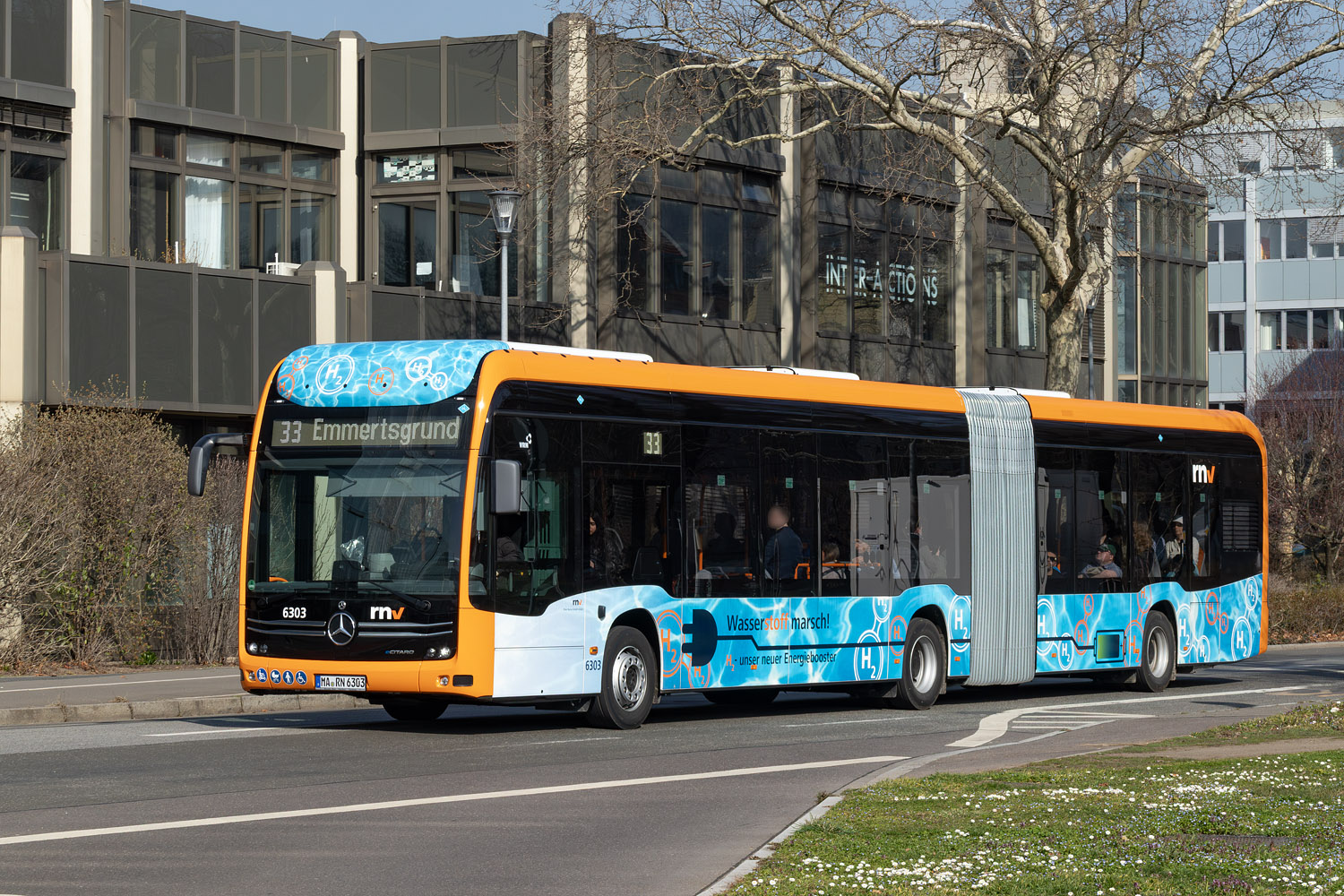 Баден-Вюртемберг, Mercedes-Benz eCitaro G fuel cell № 6303