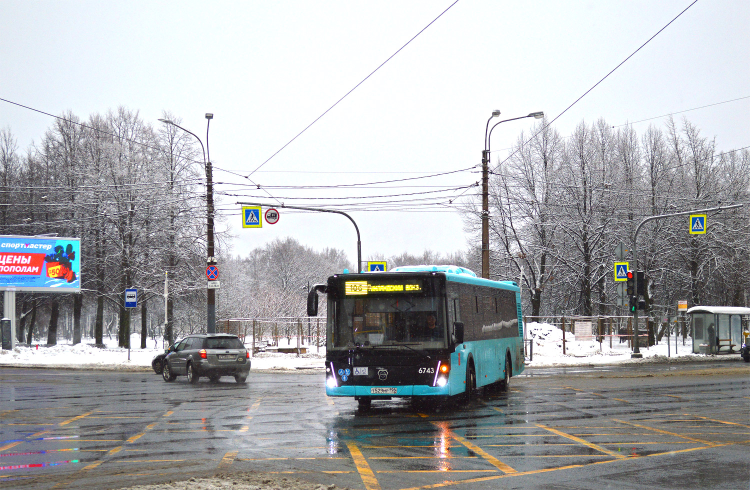Санкт-Петербург, ЛиАЗ-5292.65 № 6743
