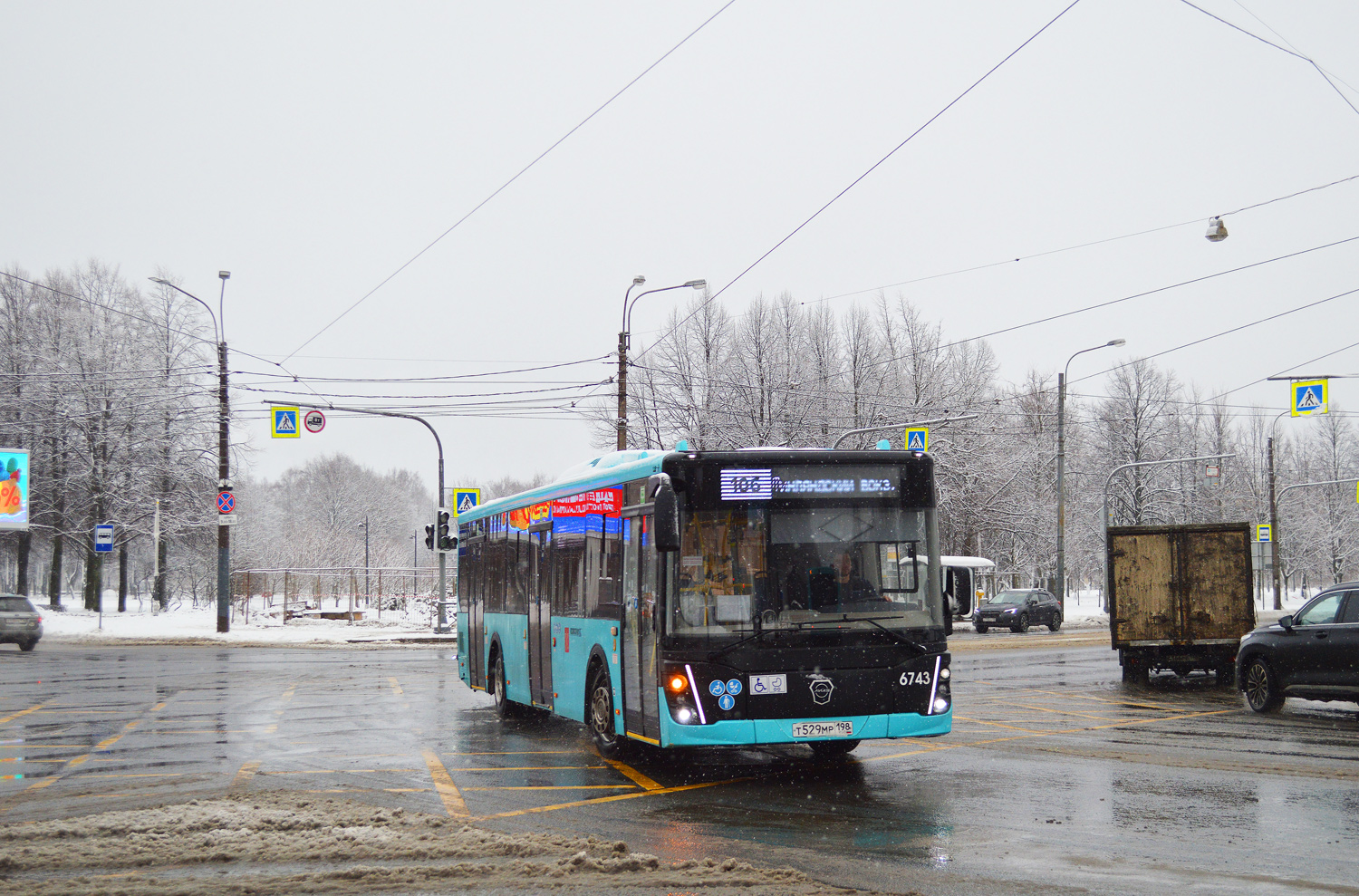 Санкт-Петербург, ЛиАЗ-5292.65 № 6743