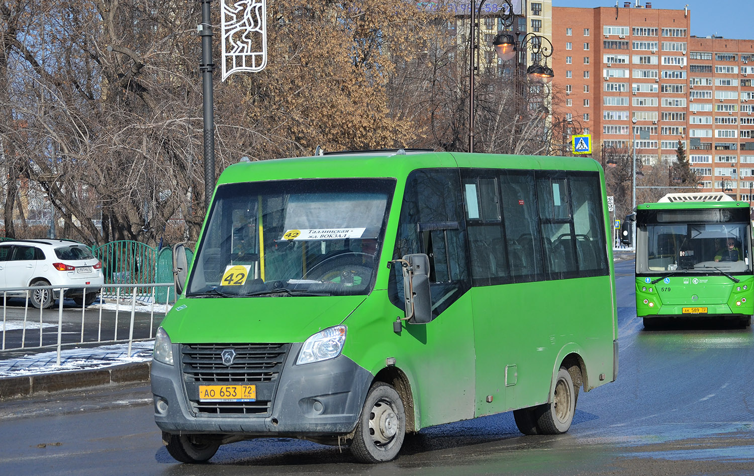 Тюменская область, ГАЗ-A64R45 Next № АО 653 72