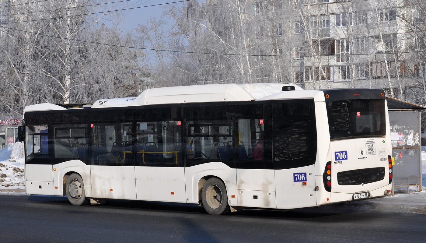Омская область, НефАЗ-5299-40-57 (CNG) № 706