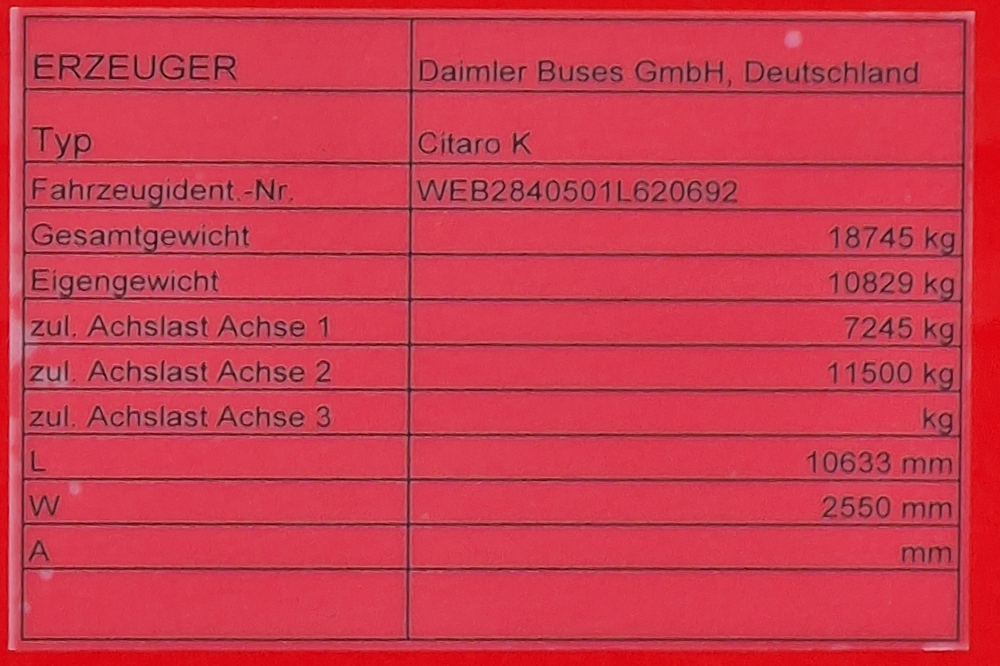 Австрія, Mercedes-Benz Citaro C2 K № 1055
