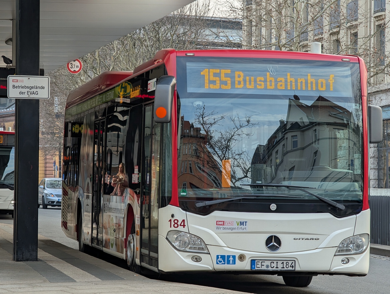 Тюрингия, Mercedes-Benz Citaro C2 LE Ü № 184