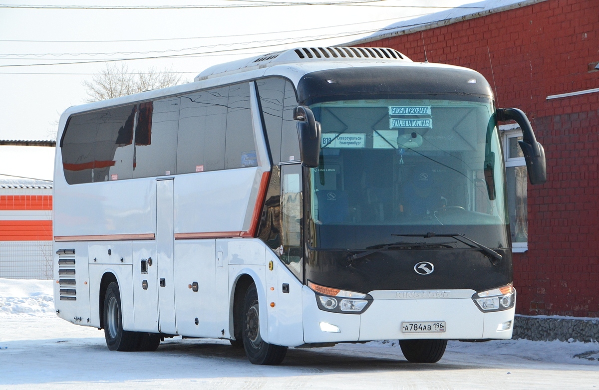 Свердловская область, King Long XMQ6129Y № А 784 АВ 196