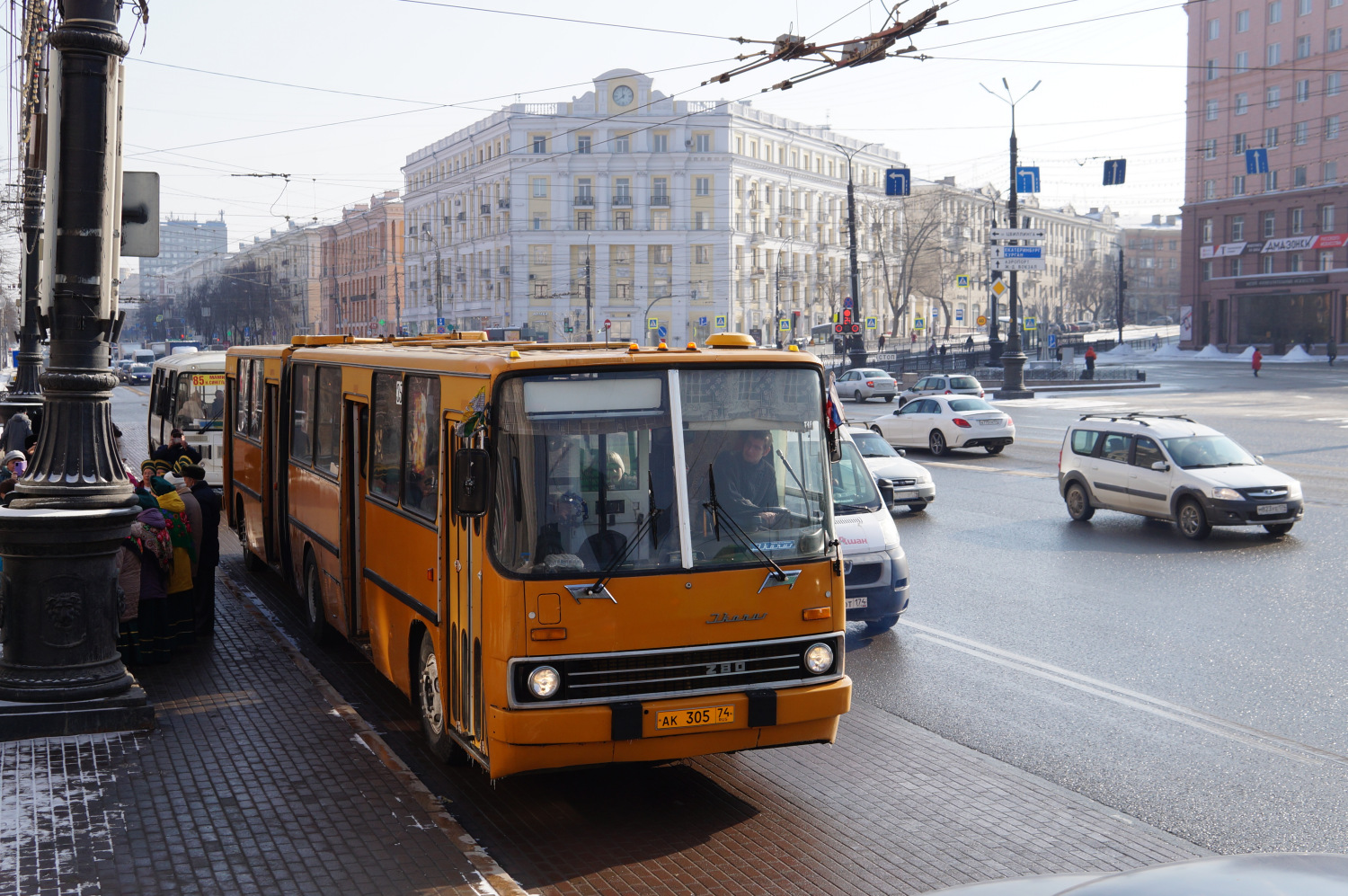 Челябинская область, Ikarus 280.02 № АК 305 74