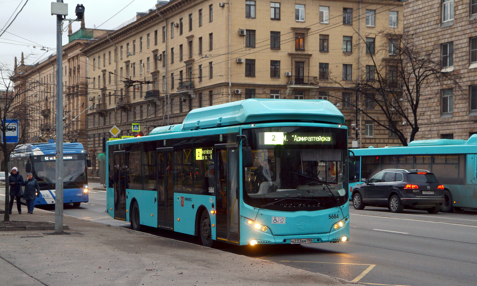 Санкт-Петербург, Volgabus-5270.G4 (CNG) № 5684
