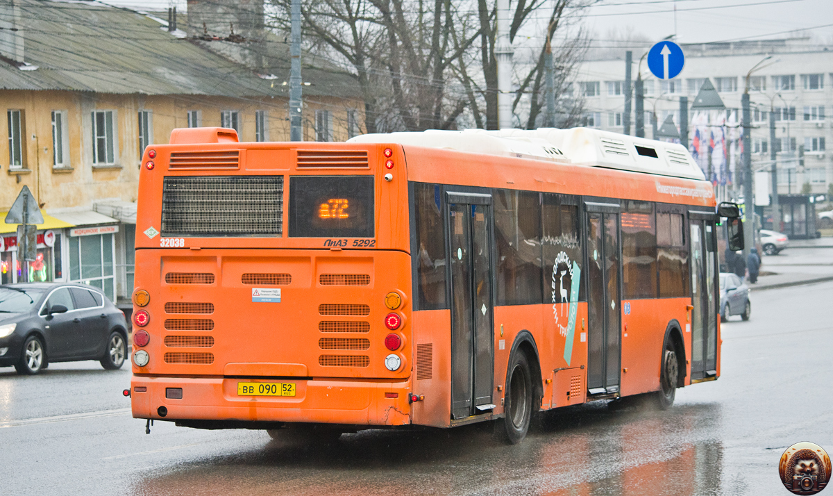 Нижегородская область, ЛиАЗ-5292.67 (CNG) № 32038