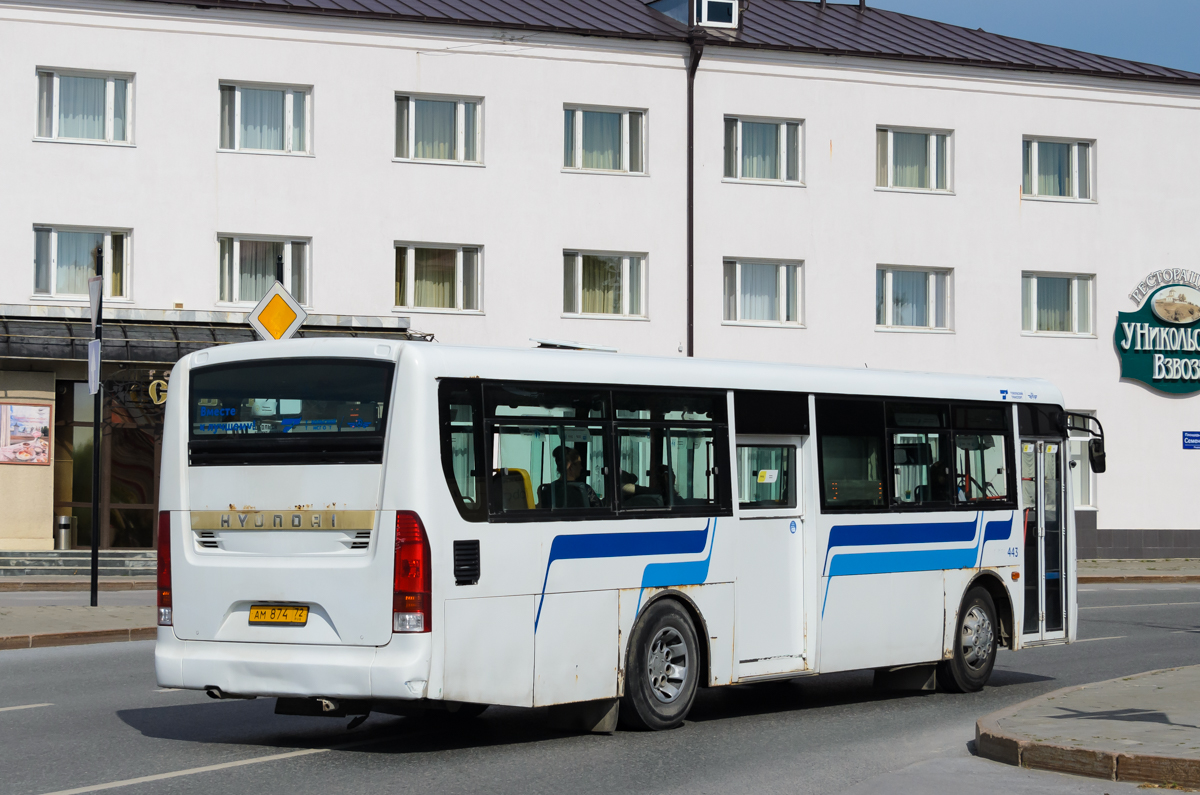 Тюменская область, Hyundai New Super AeroCity 1F/L № 443