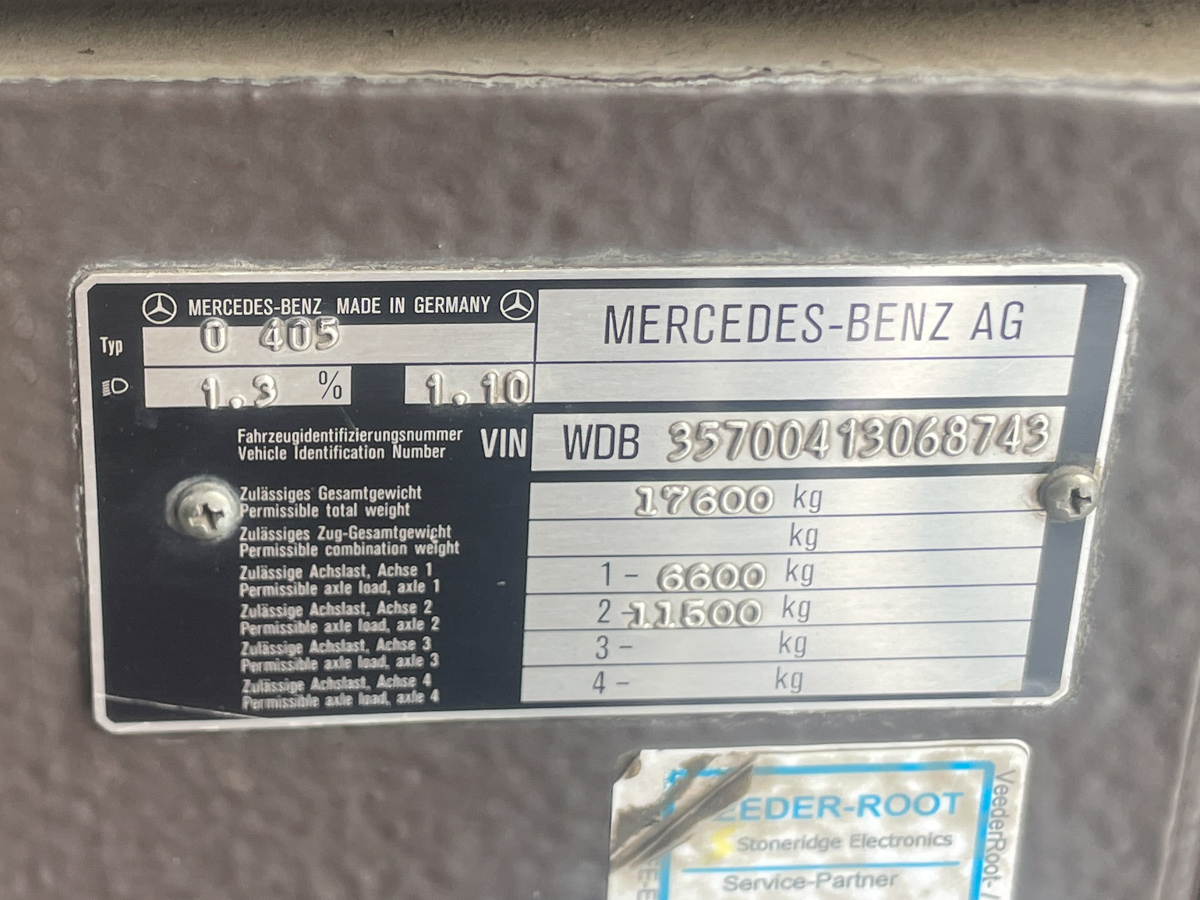 Пермский край, Mercedes-Benz O405 № АС 982 59