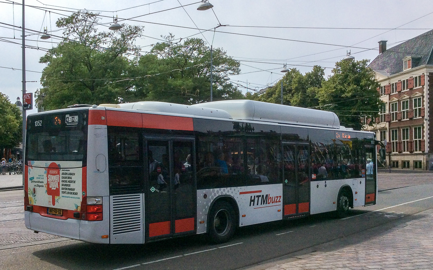 Нидерланды, MAN A21 Lion's City NL243 CNG № 1052