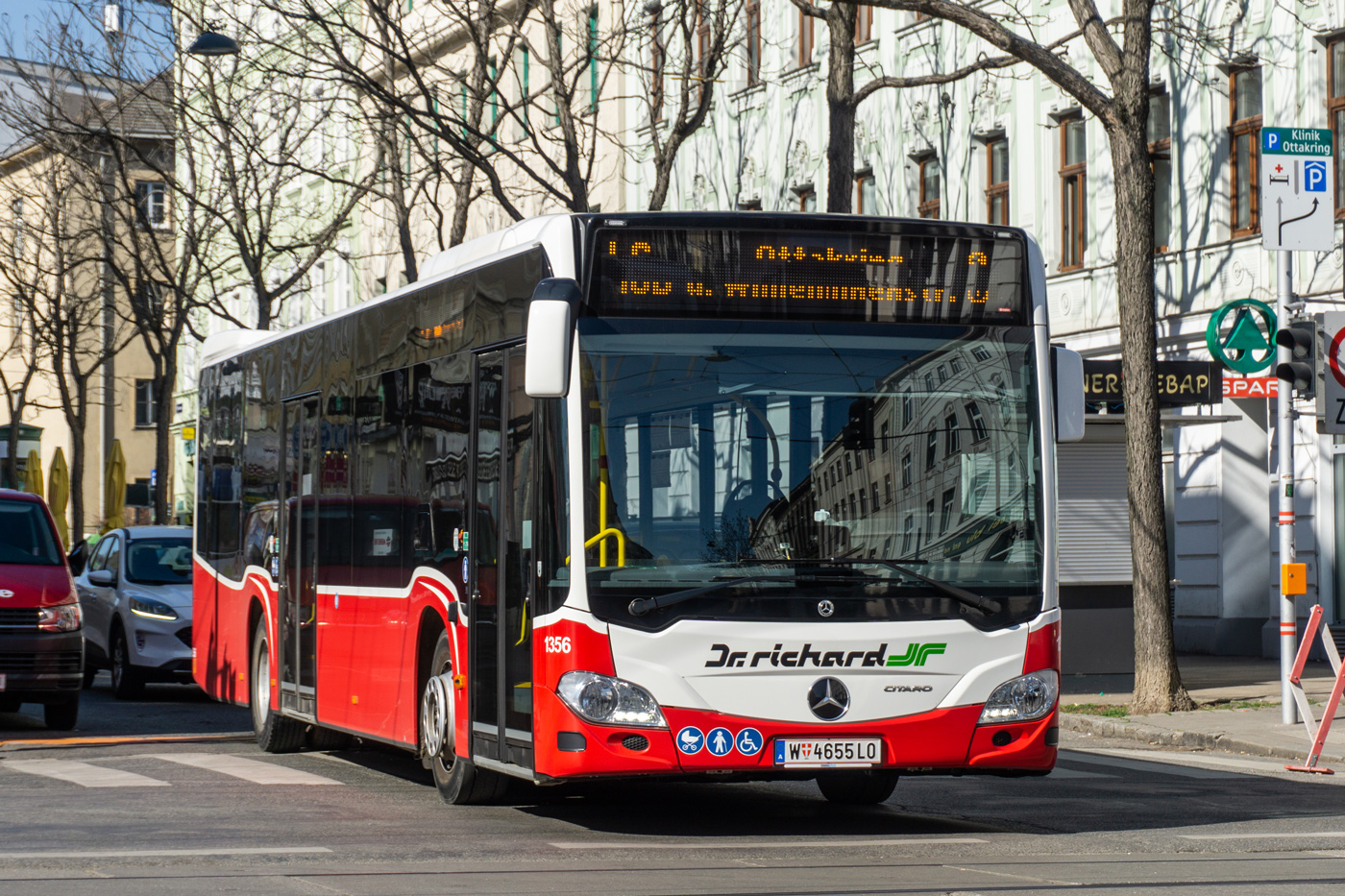 Австрия, Mercedes-Benz Citaro C2 № 1356 Австрия, Mercedes-Benz Citaro C2 № 1356