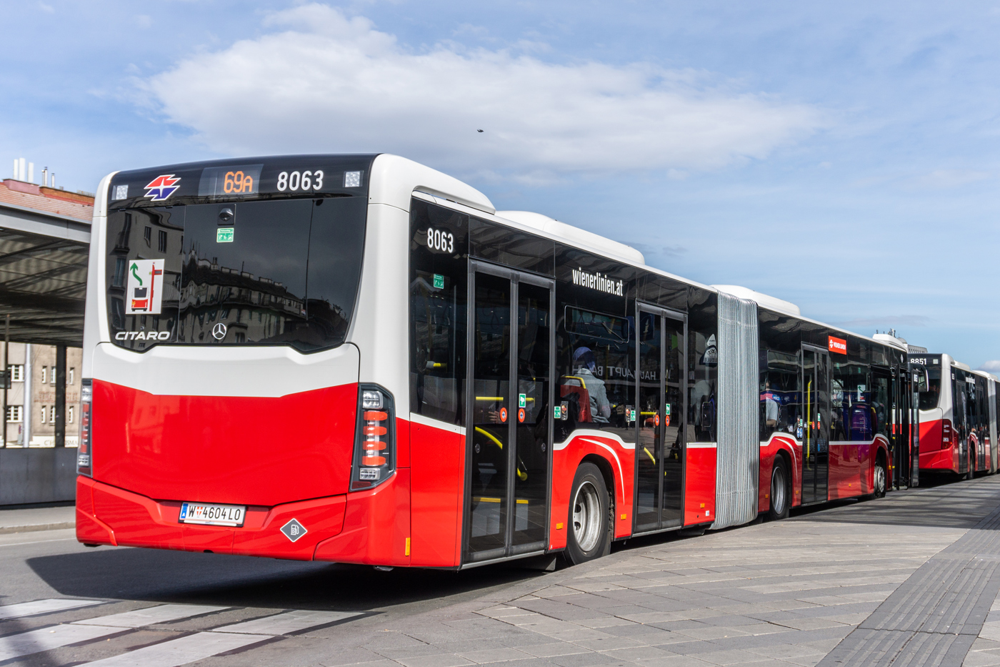 Австрия, Mercedes-Benz Citaro C2 G № 8063