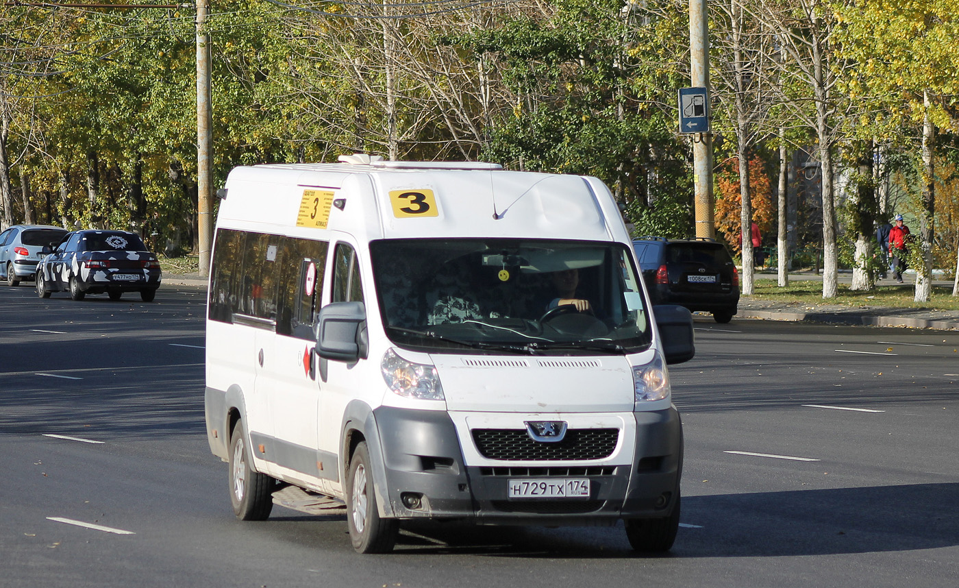 Челябинская область, Нижегородец-2227SK (Peugeot Boxer) № Н 729 ТХ 174