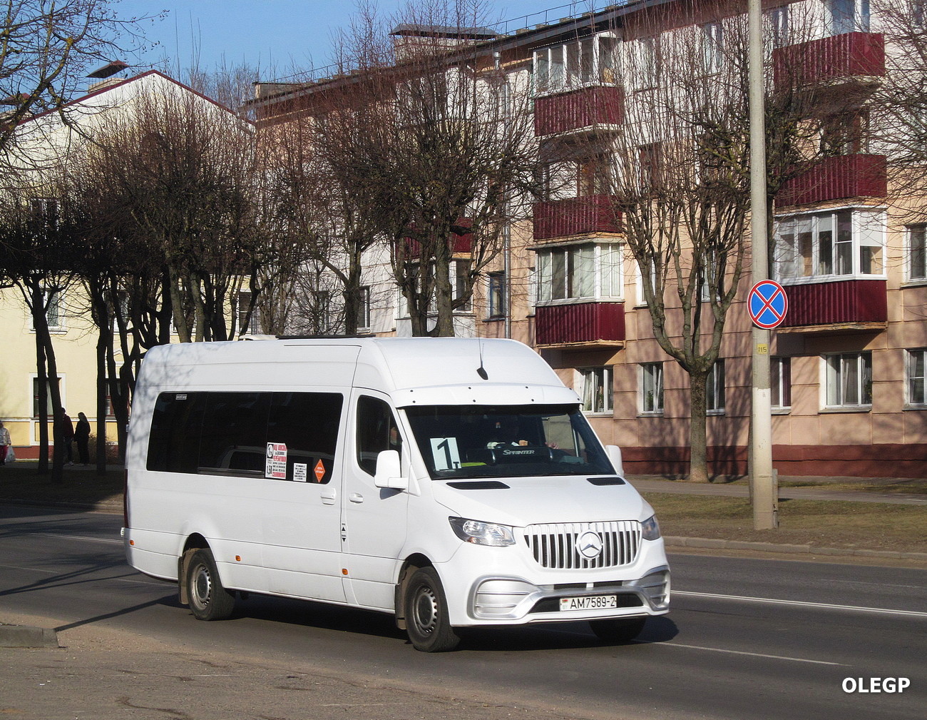 Витебская область, Mercedes-Benz Sprinter W907 416CDI № АМ 7589-2